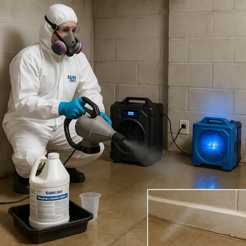 Sanitization and Odor Removal process in Seaside, OR