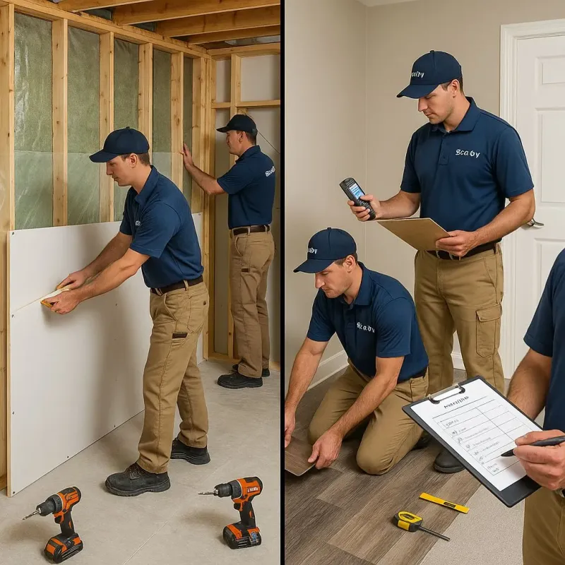 Repairs and Reconstruction process in Seaside, OR