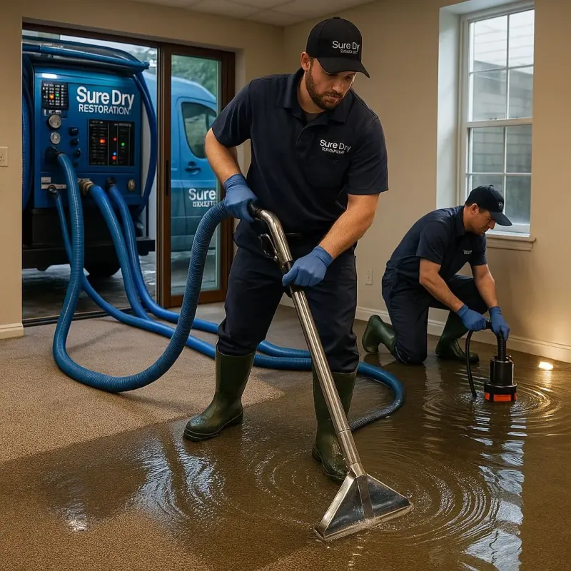 Water Extraction and Removal process in Seaside, OR